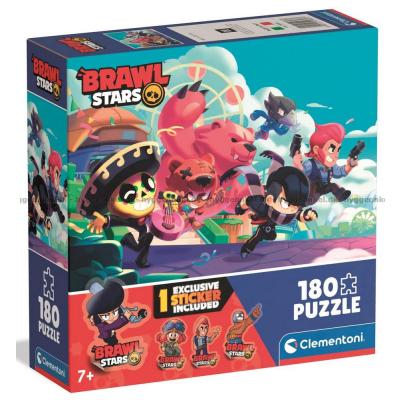 Bilde av Brawl Stars: Full fart på banen, 180 brikker