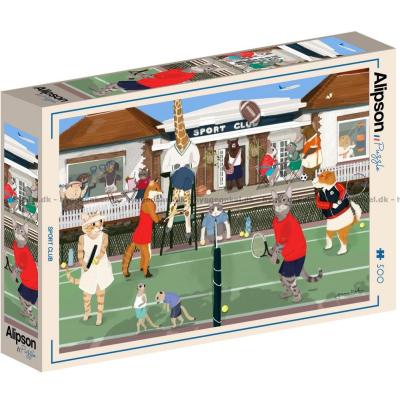 Bilde av Dyrenes tennisklubb, 500 brikker