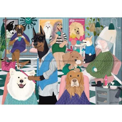 Bilde av Skjemming i hundesalongen, 500 brikker