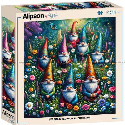 Bilde av Hagenisser blant blomster, 1000 brikker