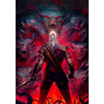 Bilde av The Witcher: Corvo Bianco, 1000 brikker