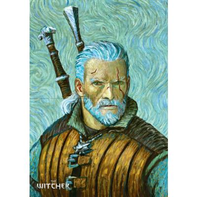 Bilde av The Witcher: Geralt & Vincent van Gogh, 1000 brikker