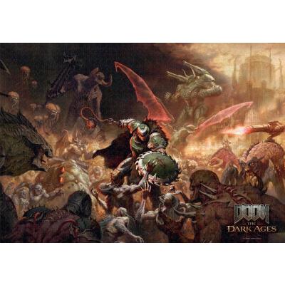 Bilde av Doom the Dark Ages: Slayer's Rage, 1000 brikker