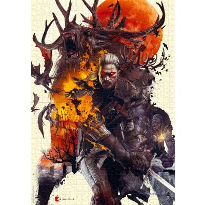 Bilde av The Witcher: Monstre, 1000 brikker