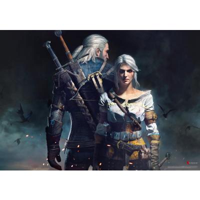 Bilde av The Witcher: Geralt & Ciri, 1000 brikker