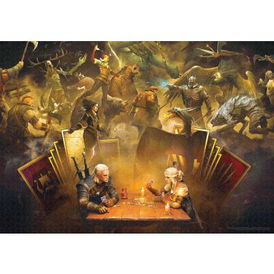 Bilde av The Witcher: Spiller Gwent, 1000 brikker