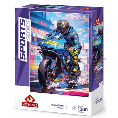 Bilde av Adrenalinkick på racerbanen, 1000 brikker