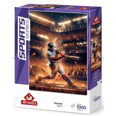 Bilde av Baseballens kraftfulle slag, 1000 brikker