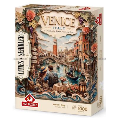 Bilde av Storbyer i verden: Venezia, 1000 brikker