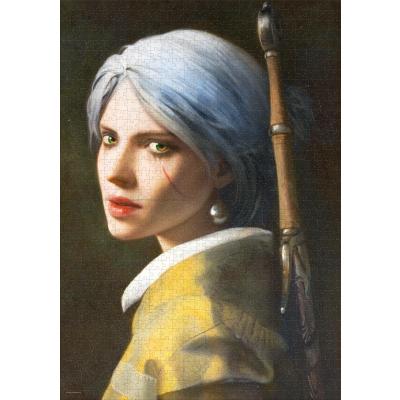 Bilde av The Witcher: Ciri & Vermeer, 1000 brikker