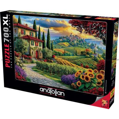 Bilde av Vingårder i Toscana, 700 brikker
