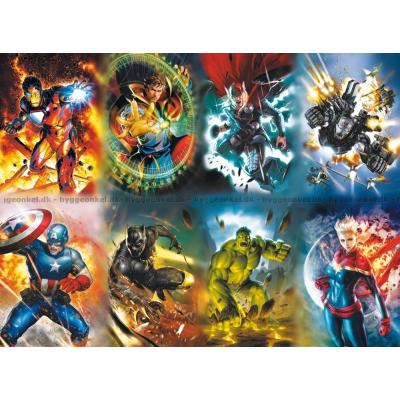 Bilde av Marvel: Avengers, 8000 brikker