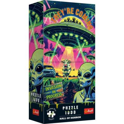 Bilde av Hall of Horror: Ufo, 1000 brikker