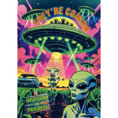 Bilde av Hall of Horror: Ufo, 1000 brikker