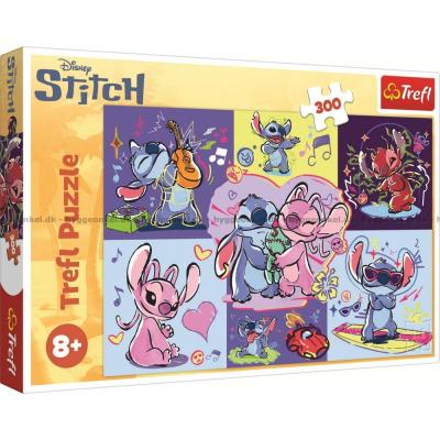 Bilde av Disney: Stitch og venner, 300 brikker