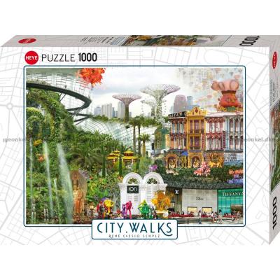 Bilde av Gåtur i Singapore, 1000 brikker