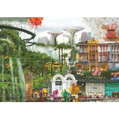 Bilde av Gåtur i Singapore, 1000 brikker