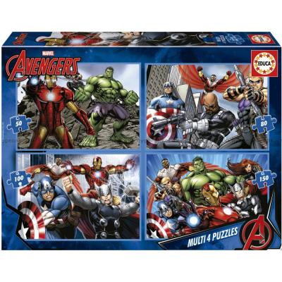 Marvel: Avengers, 4-i-1, 50 brikker