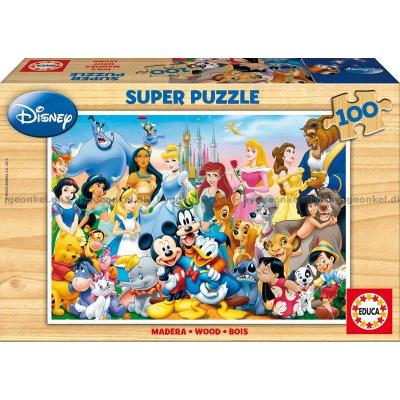 Disneys vidunderlige verden, 100 brikker
