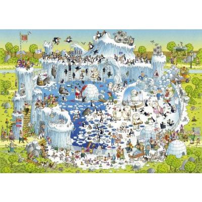 Bilde av Degano: Funky Zoo – Vinterparken, 1000 brikker