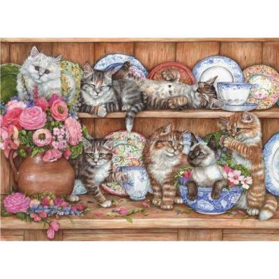 Cook: Kattunger, 1000 brikker