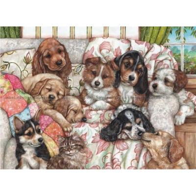 Cook: Hundevalper, 1000 brikker
