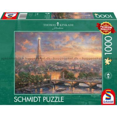 Kinkade: Paris, Frankrike, 1000 brikker