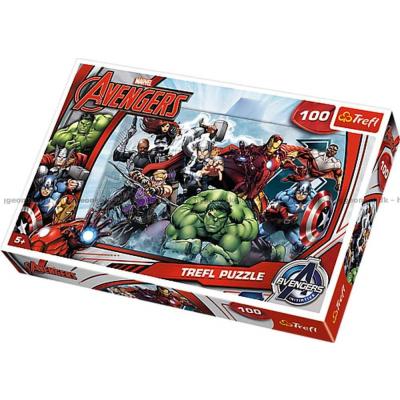 Marvel: Avengers - Angrip!, 100 brikker