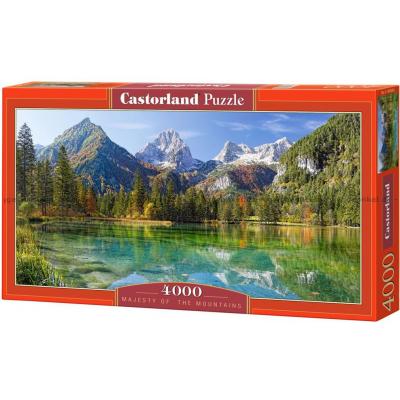 Majestetiske fjelltopper - Panorama, 4000 brikker