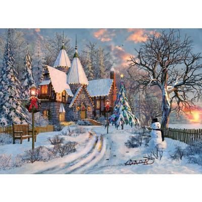 Bilde av Davison: Julehuset, 1000 brikker