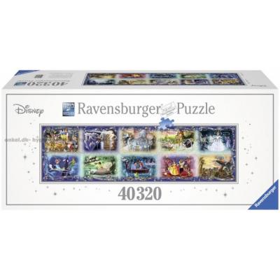 Disney: Uforglemmelige øyeblikk, 40320 brikker