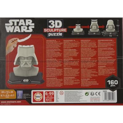 Bilde av 3D: Star Wars - Darth Vader, 160 brikker