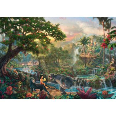 Bilde av Disney: Kinkade - Jungelboken, 1000 brikker