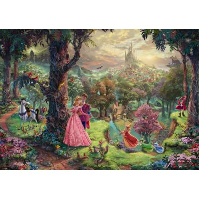 Bilde av Disney: Kinkade - Tornerose, 1000 brikker