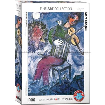 Bilde av Chagall: Den blå fiolinist, 1000 brikker