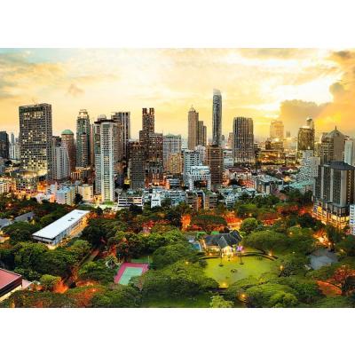 Bilde av Solnedgang i Bangkok, Thailand, 3000 brikker