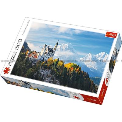 De bayerske alpene, Tyskland, 1500 brikker