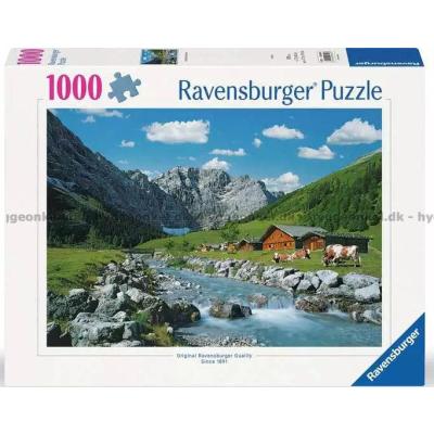Alpene, Østerrike, 1000 brikker