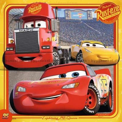Bilde av Disney: Biler 3 - Klar til start, 3x49 brikker