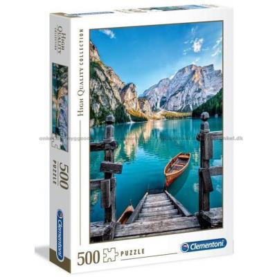 Braies-sjøen, Italia, 500 brikker