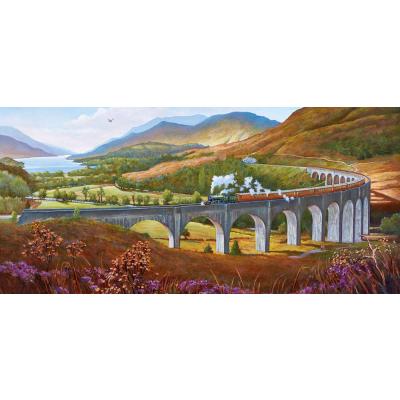 Jeffries: Glenfinnan Viadukten - Panorama, 636 brikker