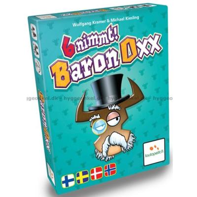 Bilde av 6 Nimmt! Baron Oxx sett skrått ovenfra