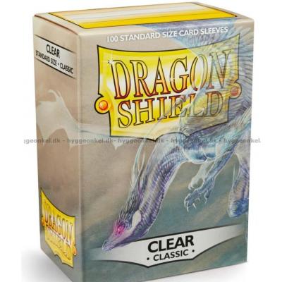 Kortlommer: Dragon Shield - Clear - 100 stk 63 x 88 mm