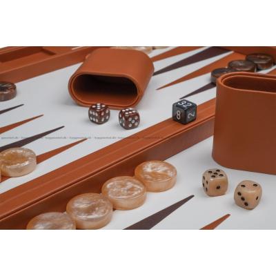 Bilde av Backgammon: 47 cm - brun - fra Philos