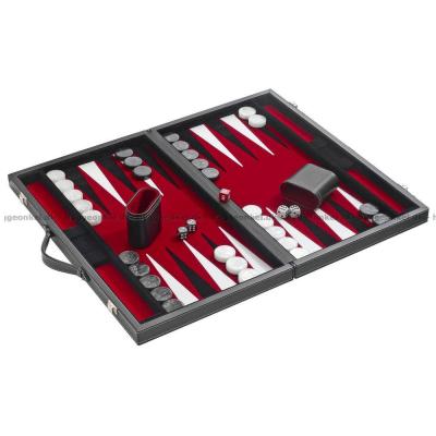 Bilde av Backgammon: 38 cm - rød - fra Philos