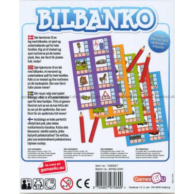 Baksiden av esken