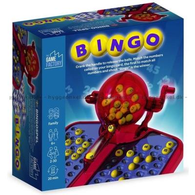 Bingo med balldispenser