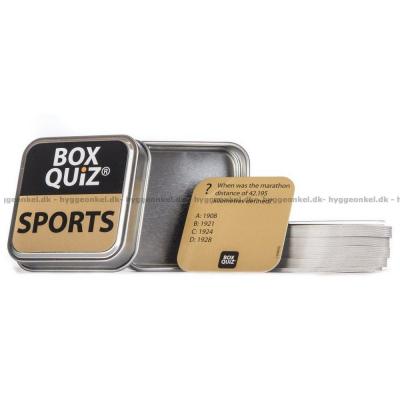 Bilde av Box Quiz: Sports - Engelsk