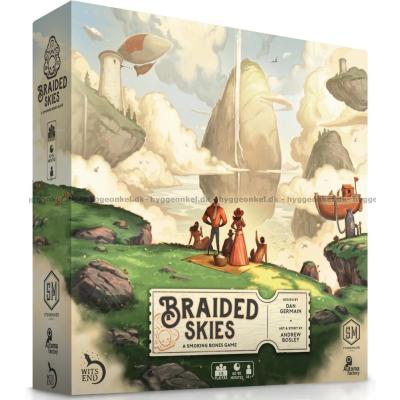Bilde av Braided Skies sett skrått ovenfra