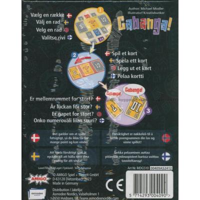 Baksiden av esken